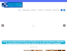 Tablet Screenshot of panasolution.com